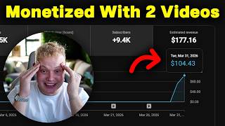 How My Subscriber Beginner Got Monetized With 2 Videos Using AI (FULL COURSE)