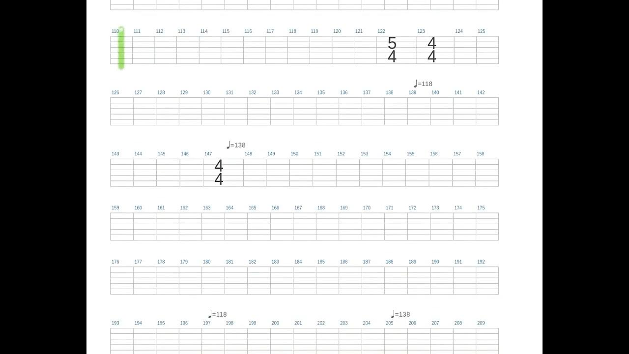 The Art of Dying Tab by Gojira Intro Voice Pad 4 choir + Guitar only