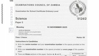 2025 ECZ INTERNAL SCIENCE PAPER 2 [ CHEMISTRY ] FULLY ANSWERED