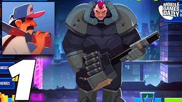 BULLET ECHO - Gameplay Walkthrough Part 1 (iOS Android)