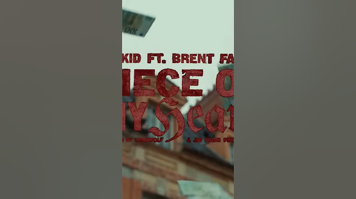 Wizkid ft brent faiyaz piece of my heart (official music video)