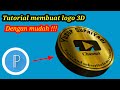 cara membuat logo 3d di android