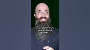 Matriz quadrada e a diagonal principal.