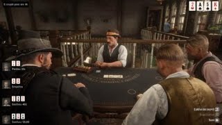 Red Dead Redemption 2 lucky on blackjack