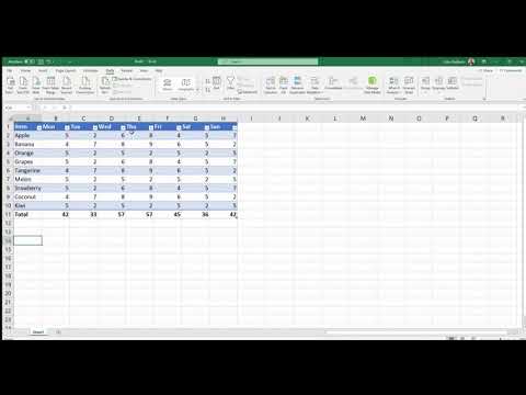 Video: Kon de rijen in Excel niet zichtbaar worden gemaakt?