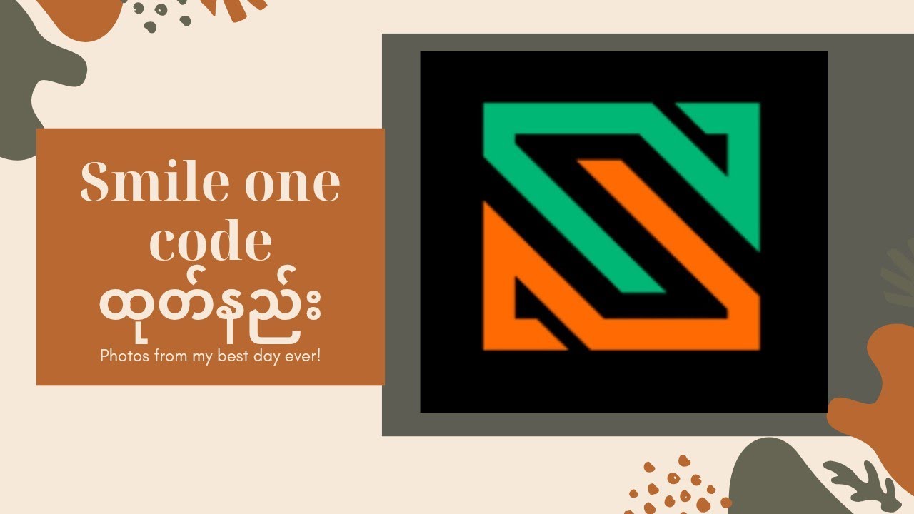 Smile one code ထုတ်နည်းနှင့် သင်တန်း@Vincenzo1223 - YouTube