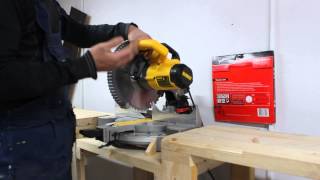 Обзор торцевой пилы DEWALT DW 713