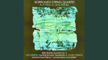 String Quartet No. 4: I. Lento moderato