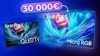 Adieu OLED ? Samsung dévoile une télé "Micro RGB"