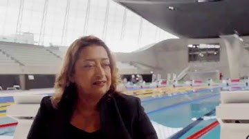 Zaha Hadid on the London Aquatics Centre