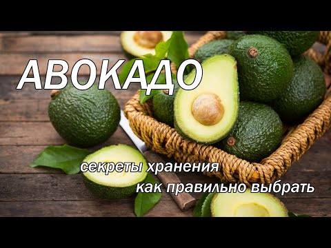 Видео: Авокадо: как да изберем и как да се храним, BJU, ползи