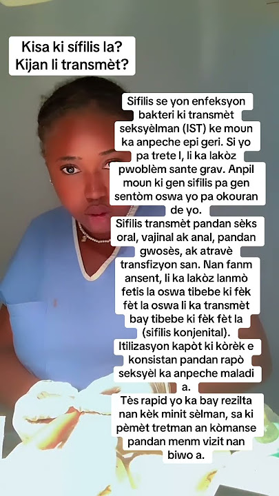 Kisa ki sifilis ?
