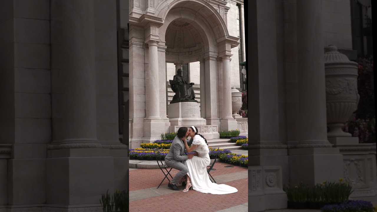 You Just Elope at New York Public Library 
