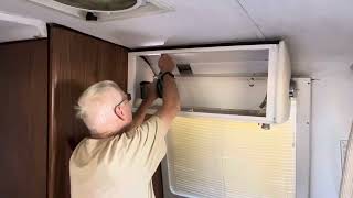 Bedroom Refinish Ep. 4: Tearing Down That Overhead Cabinet in Your GMC Coach