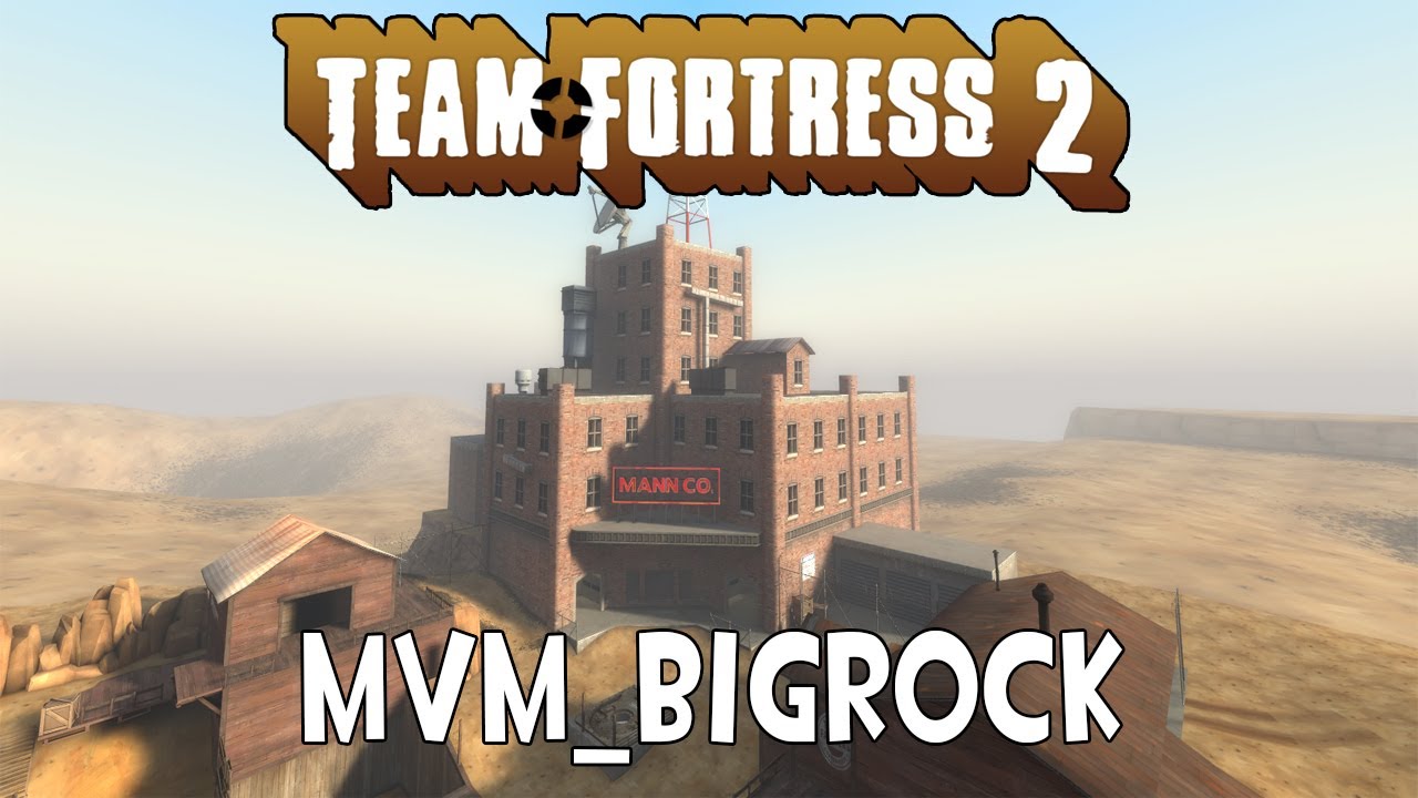TF2 Map Gameplay: Big Rock (Mann vs Machine) - YouTube