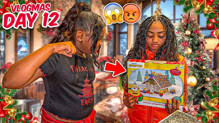 VLOGMAS DAY 12: GIRL DESTROYS SISTERS GINGERBREAD HOUSE 😱