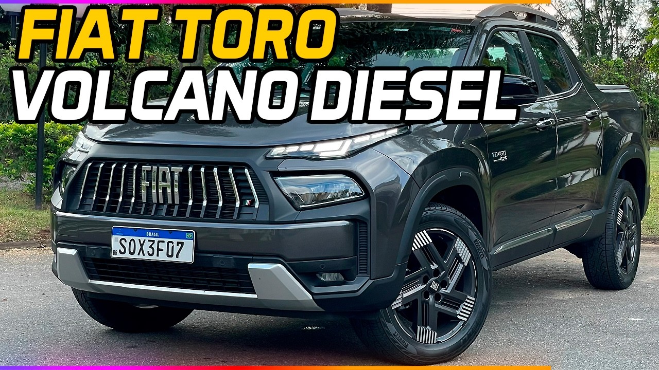A VERSÃO DIESEL MAIS BARATA! NOVA FIAT TORO VOLCANO 2026 - CONSUMO REAL, PREÇOS E DETALHES
