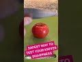 Safe & Easy Way to Test Knife Sharpness #shorts