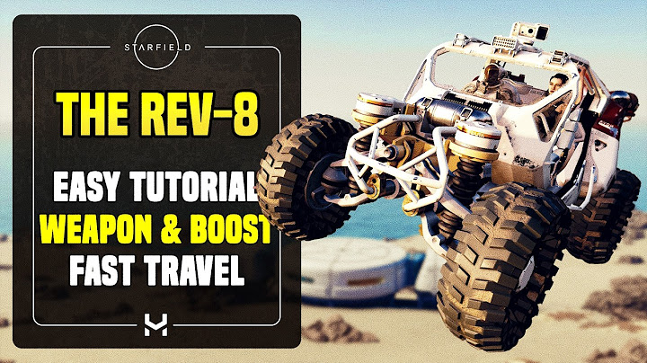 EVERYTHING You Need to Know About Starfield's REV-8 Buggy