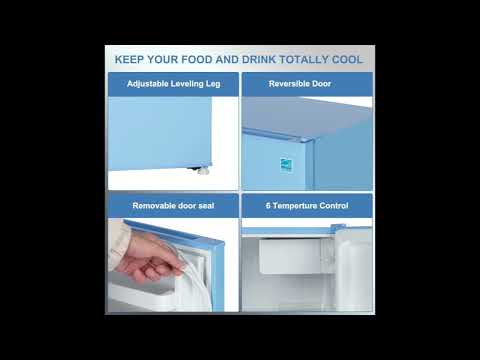 Frestec Mini Fridge with Freezer Consumer Video Review