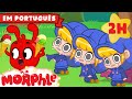 Robô Mila | 2 HORAS de Morphle em Português | Desenhos Animados para Crianças em Português