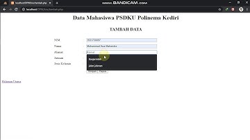 Tugas PHP-5 Koneksi dan Crud