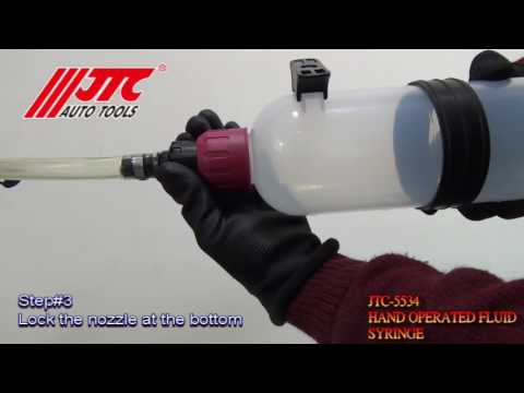 JTC-5533,5534 HAND OPERATED FLUID SYRINGE JTC-5533,5534 HAND OPERATED FLUID SYRINGE