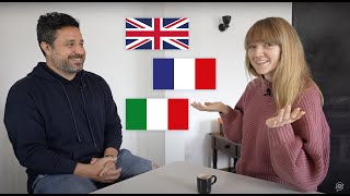 FastSwitching in 3 Languages (Italian,English and French) with Katie @EasyItalian