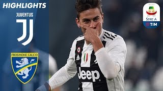 Juventus 3-0 Frosinone | Ronaldo and Dybala Help Juventus Beat Frosinone | Serie A