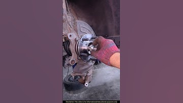 Front Wheel Axle Bearing Noise Fix | DIY Auto Repair #auto #mechanic #carmaintenance