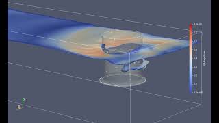 Pump intake free surface CFD simulation using VOF on OpenFOAM