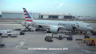 American Airlines Boeing 787-8 / Miami to Dallas Ft. Worth Plus Visit to CR Smith Museum / 4K Video