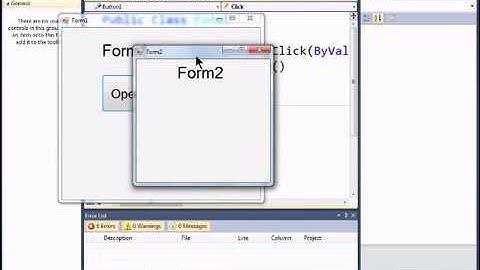 Visual Basic 2010 Express Tutorial 15 Multiple Window Forms