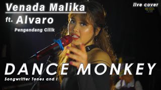 Venada Malika ft Alvaro Pengendang Cilik Dance Monkey live cover