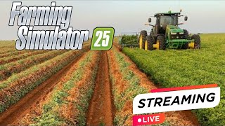 LIVE- FARMING SIMULATOR 25 -CULTURA DO AMENDOIM!!!