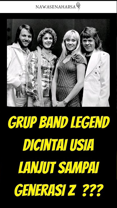 GRUP BAND LEGEND DICINTAI USIA LANJUT SAMPAI GENERASI Z ‼️#abba