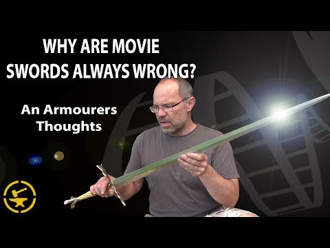 Why are movie swords always wrong? (An armourers thoughts)