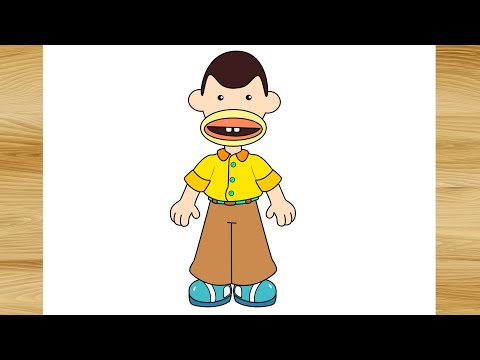 فيديو كيفية رسم بوجي خطوة بخطوة ||رسم سهل||تعليم الرسم للمبتدئين How to draw a ramadan drawings