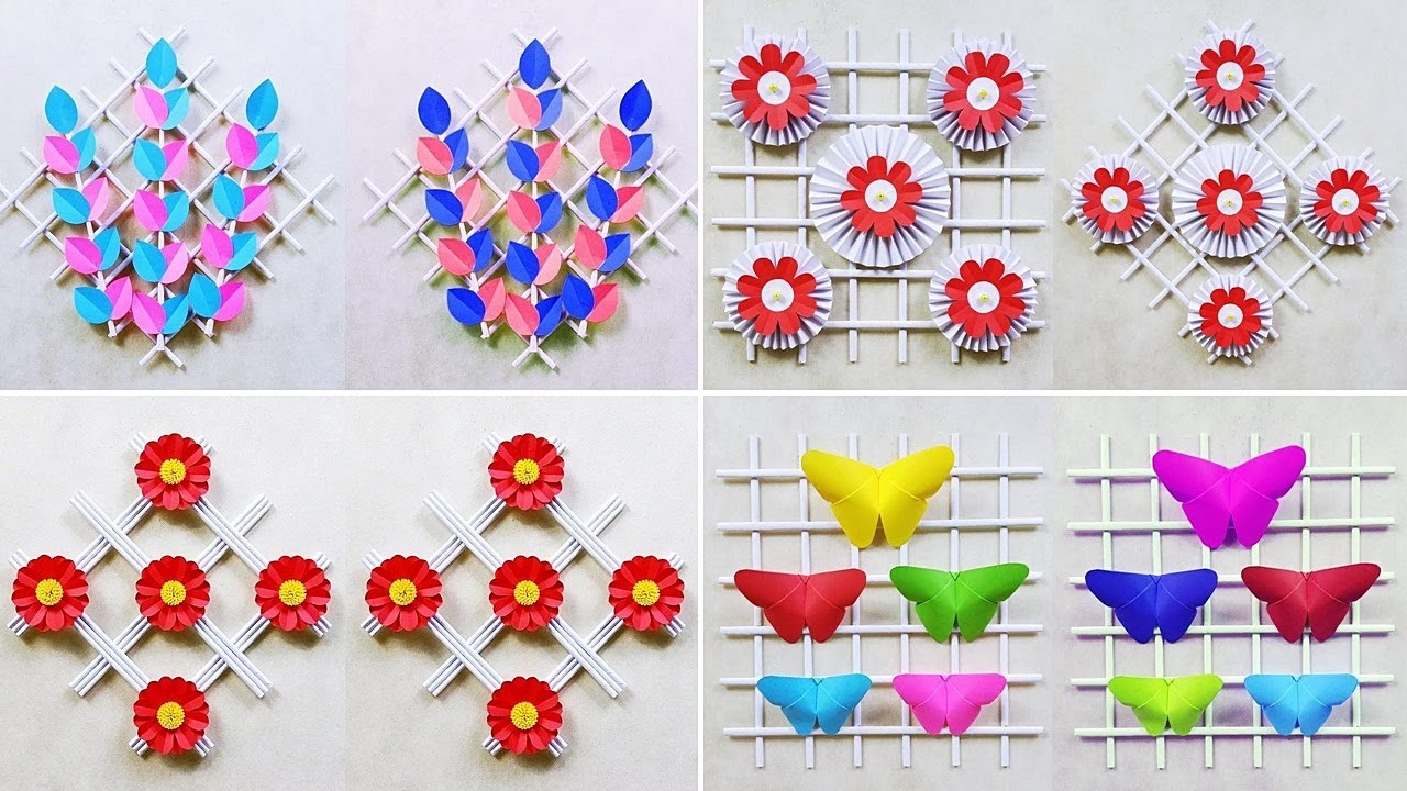 4 Hiasan Dinding Cantik dari Kertas Lipat