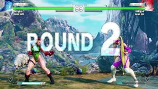 SFV Beta 4 - HiFight (R.Mika) vs sdfgbb (Cammy)