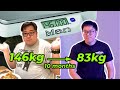 How I Lost 63kg In 10 Months (146kg to 83kg)