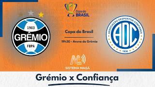 Grêmio x Confiança- Copa do Brasil - 2026 #aovivo