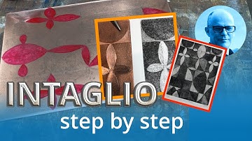 INTAGLIO PROCESS: step by step how I created my etching 