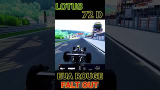 Lotus 72d Flies Through Eau Rouge  Classic F1 Speed At Spa 
