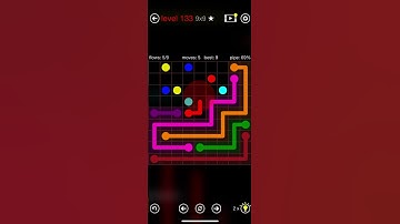 Flow Free - Manias - 9x9 Mania - Level 133