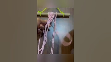 mecrame tutorial for beginners ❤️#macramelove #macrameknot #macrametutorial #for you