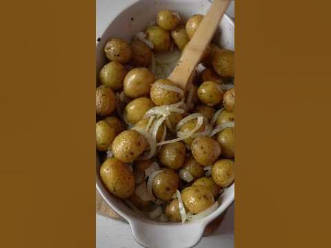 Бейби картофель 🥔 стараюсь привить любовь к картошке #фудблог #рецепт # ...