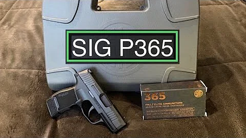 SIG P365 - TacPac - #1 Selling Gun in America!! - (Updated Version) - New CCW - Unboxing!!