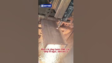 Máy cắt ống Laser CNC cắt thép U ngọt, siêu nét ạ
