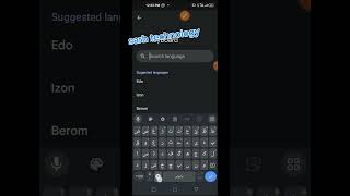 Yanda zaka chanza keyboard dinka zuwa Arabic ko hausa #smartphone #yaddazakasamukudionline screenshot 2